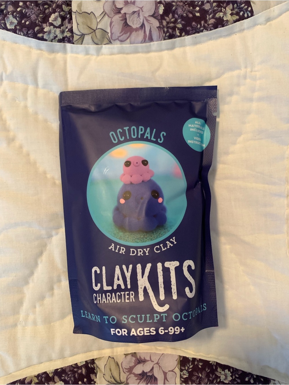 Air Dry Clay Character Kit – Octopals